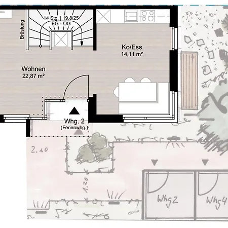 Duenenquartier No 2 Appartement *